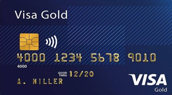 visa gold credit card